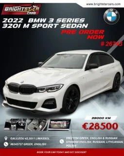 
										2022 BMW 3 SERIES 320D XDRIVE M SPORT  #26743 full									