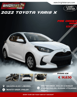 
										2022 TOYOTA YARIS X #267113 full									