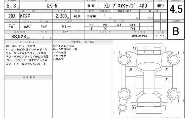 
								2022 MAZDA CX-5 XD PRO ACTIVE #26895 full									