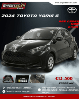 
										2024 TOYOTA YARIS G #26881 full									
