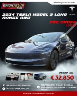 
										2024 TESLA MODEL 3 LONG RANGE AWD #26837 full									