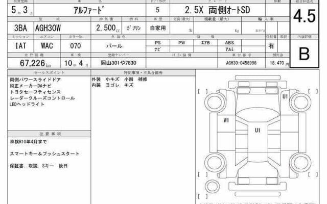
								2022 TOYOTA ALPHARD 2.5X BOTH SIDES AUTO SD #26868 full									